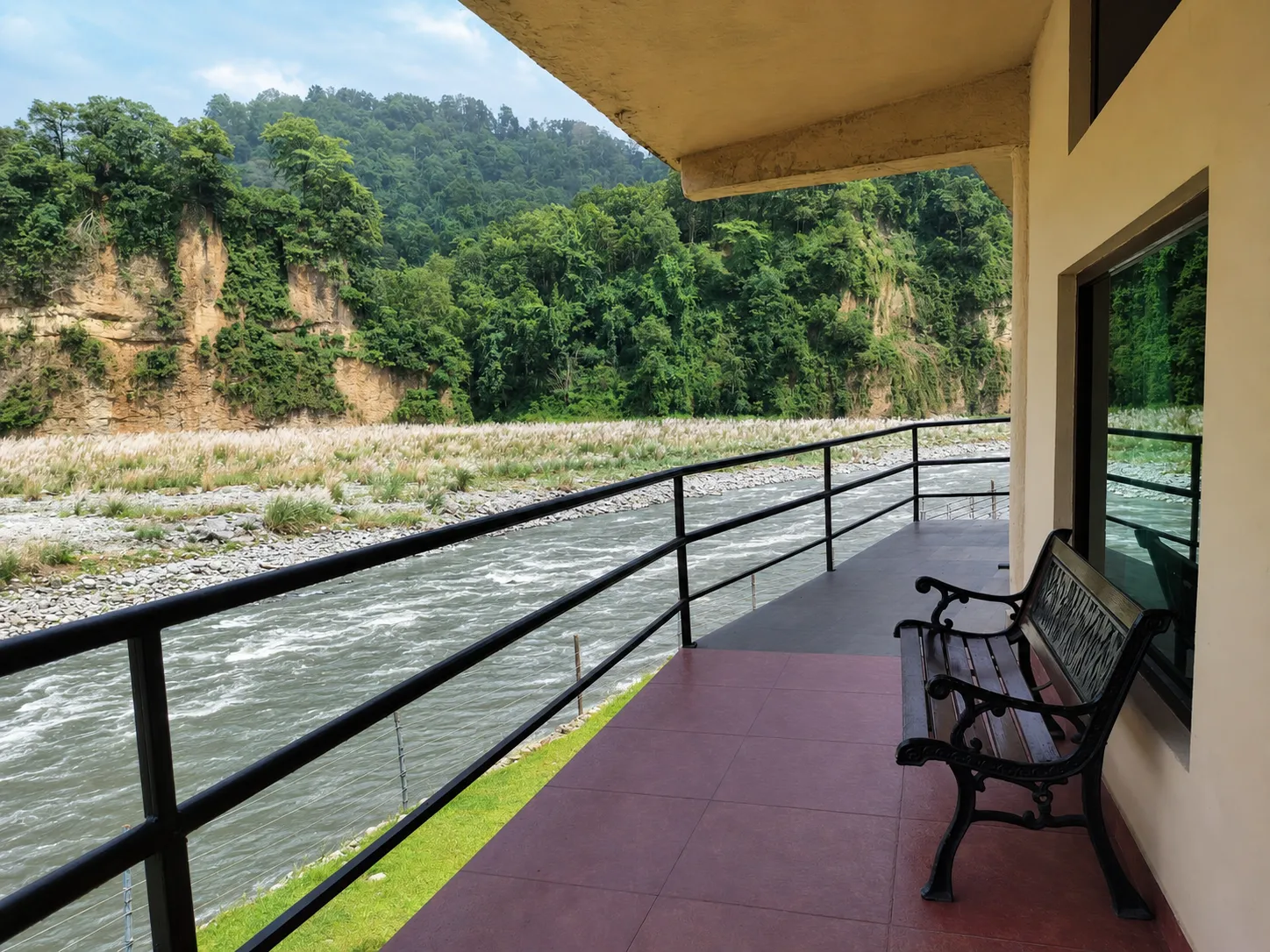 River View Room (9).webp - Bel-La Monde Riverside Jim Corbett